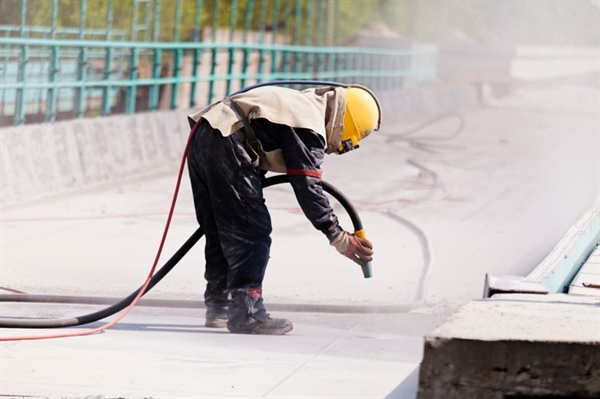 Amazing Sandblasting Method for Concrete Paint & Sealer Removal