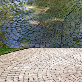 Before & After Paver Cleaning